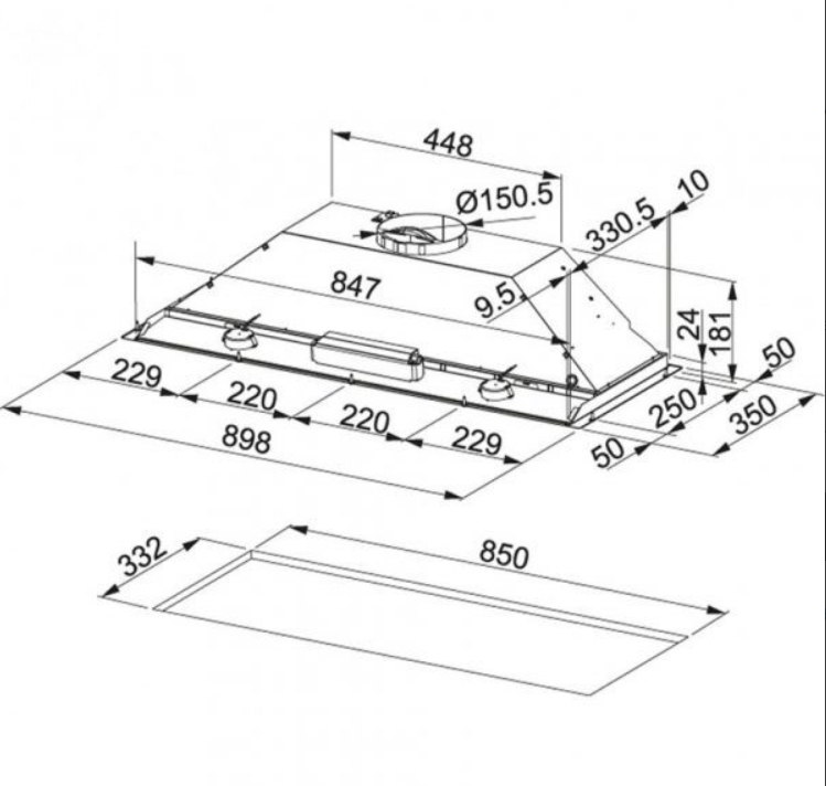 FRANKE%20SMART%20FBI%20931H%20PASLANMAZ%20ÇELİK%2090’LIK%20BOX%20DAVLUMBAZ