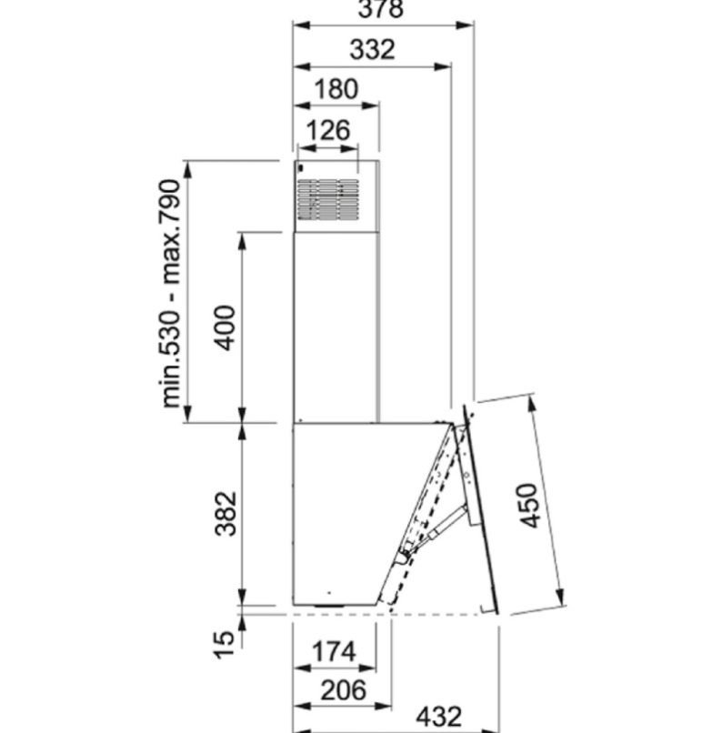 FRANKE%20GLASS%20LİNEAR%20VERTİCAL%20FPJ%20615%20V%20BK%20A/SS%20CRİSTALLO%20NERO%20CAM%20DAVLUMBAZ