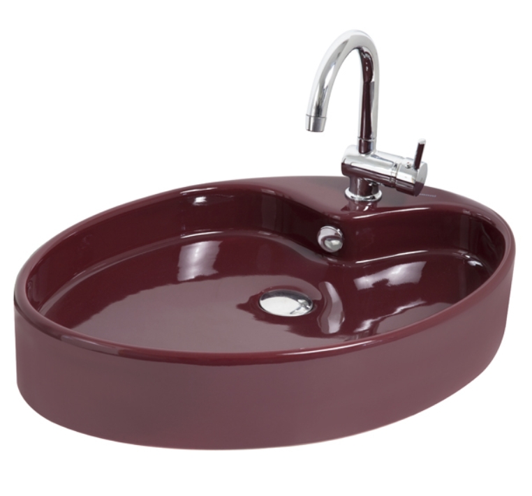 Smanni%20betria%20Tezgahüstü%20Lavabo%20%2065%20x%2045%20cm%20bordo