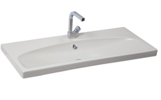 Smanni%20Heka%20%20100%20x%2046%20cm%20Lavabo%20mat%20gri