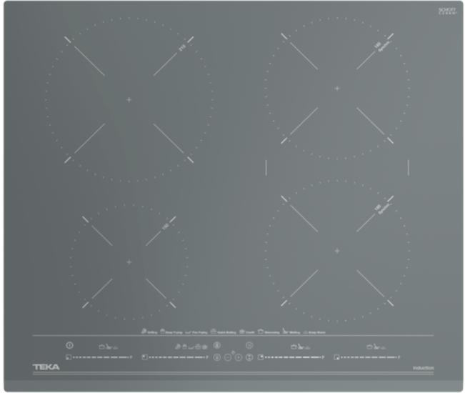 Teka 60 cm 4 pişirme bölmeli İndüksiyon Ocak ve Direct Function Multislider