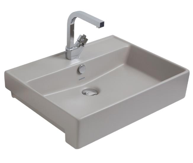 Smanni Kastra YT  60 x 46 cm Yarım Tezgah Lavabo