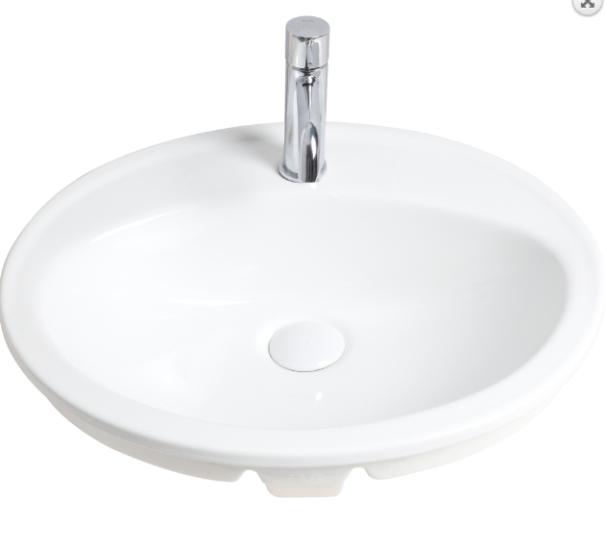 Asterion  57 cm x 44 cm Gömme Lavabo