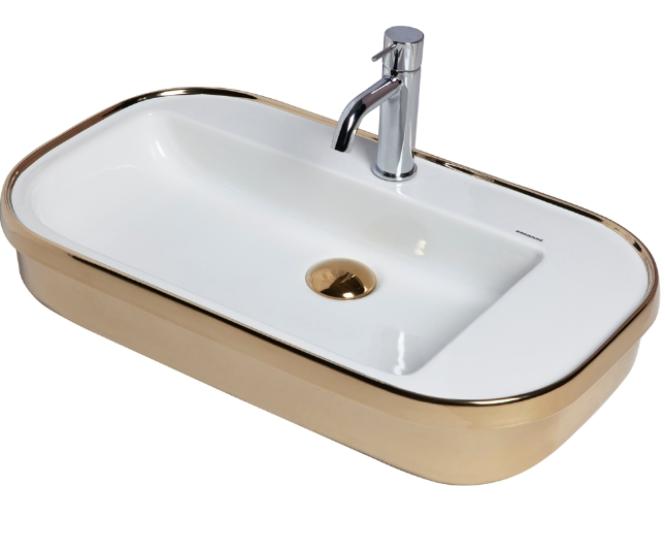 Sargas 70 GM  70 cm x 40 cm Gömme Lavabo